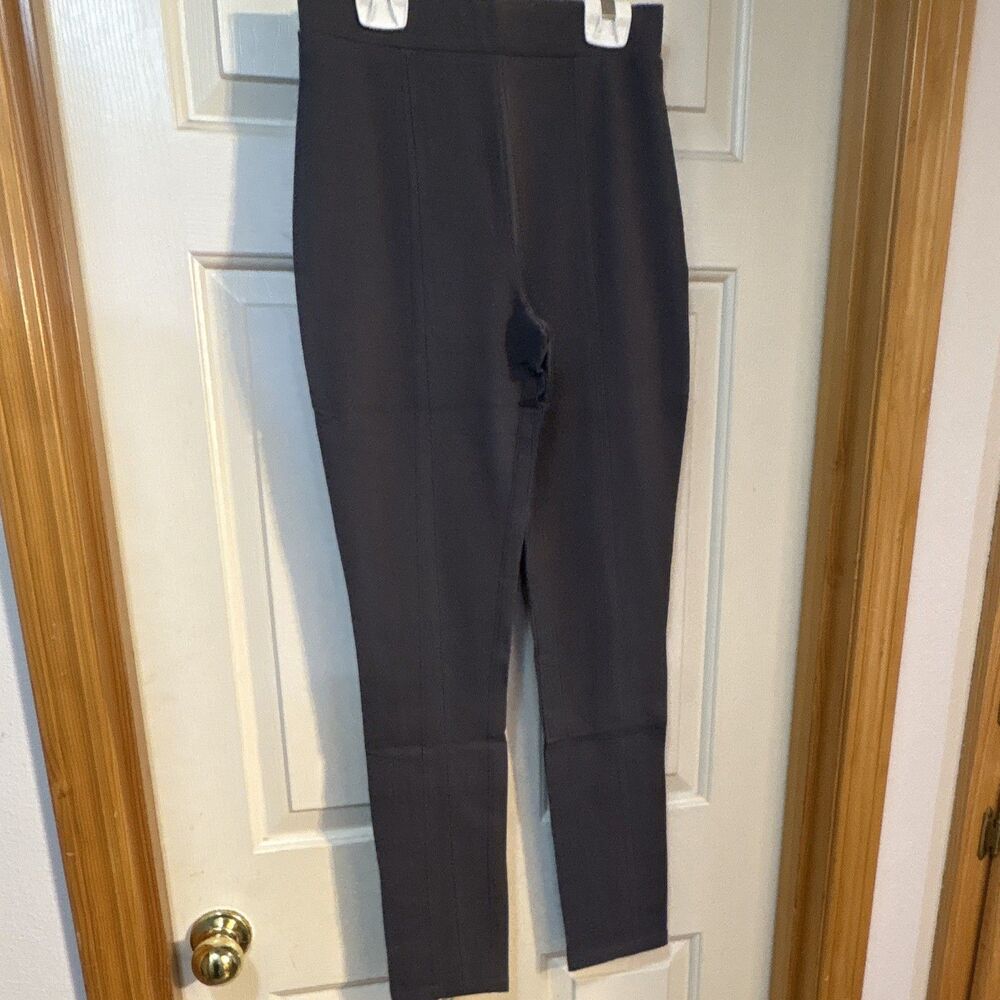 Susan Graver Weekend Women's Gray Leggings XXS Skinny Slim Fit 26" Stretch